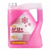 4012 MANNOL ANTIFREEZE LONGLIFE AF12+ 5 л. Готовый раствор охлаждающей жидкости антифриз красный 