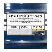 4114 MANNOL ANTIFREEZE ADVANCED AG13+ 60 л. Концентрат охлаждающей жидкости желтый