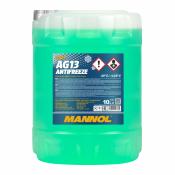 4013 MANNOL ANTIFREEZE HIGHTER AG13 10 л. Готовый раствор охлаждающей жидкости зеленый