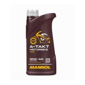 7812 MANNOL 4-TAKT MOTORBIKE 10W40 1 л. Синтетическое моторное масло для мотоциклов 10W-40