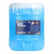 4011 MANNOL ANTIFREEZE LONGTERM AG11 20 л. Готовый раствор охлаждающей жидкости антифриз синий